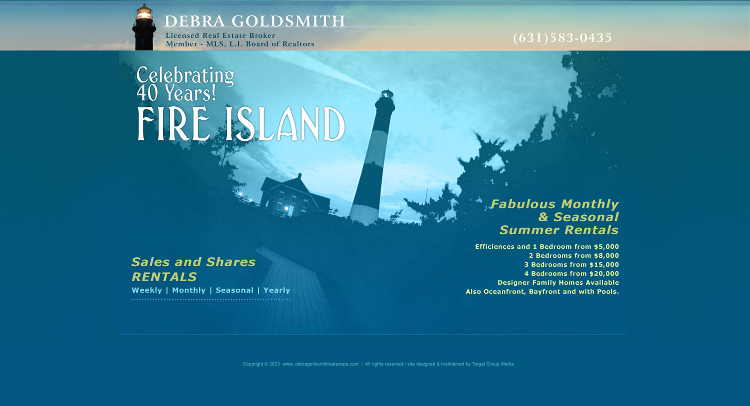 Fire Island Rentals & Real Estate - Debra Goldsmith